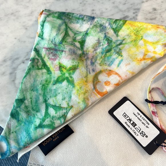 Louis Vuitton multi color cotton mask set - Picture 2 of 7